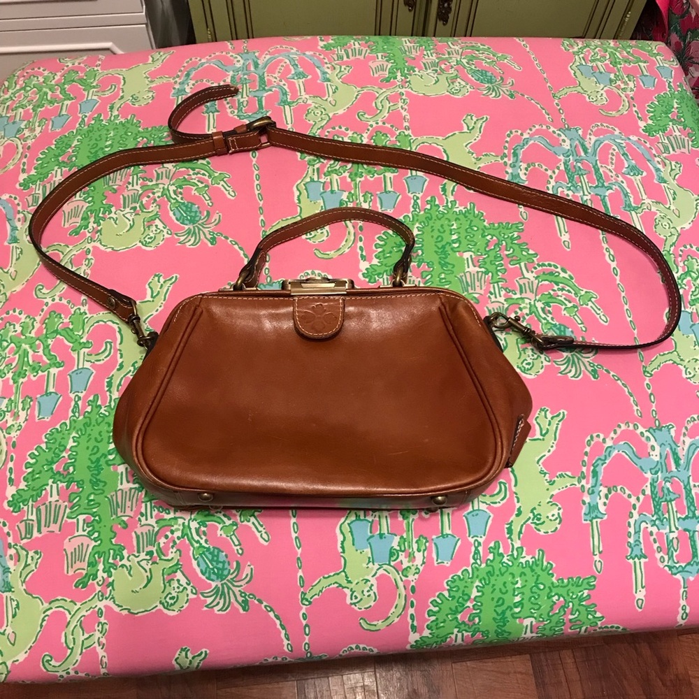 Patricia Nash Grachi satchel crossbody handbag